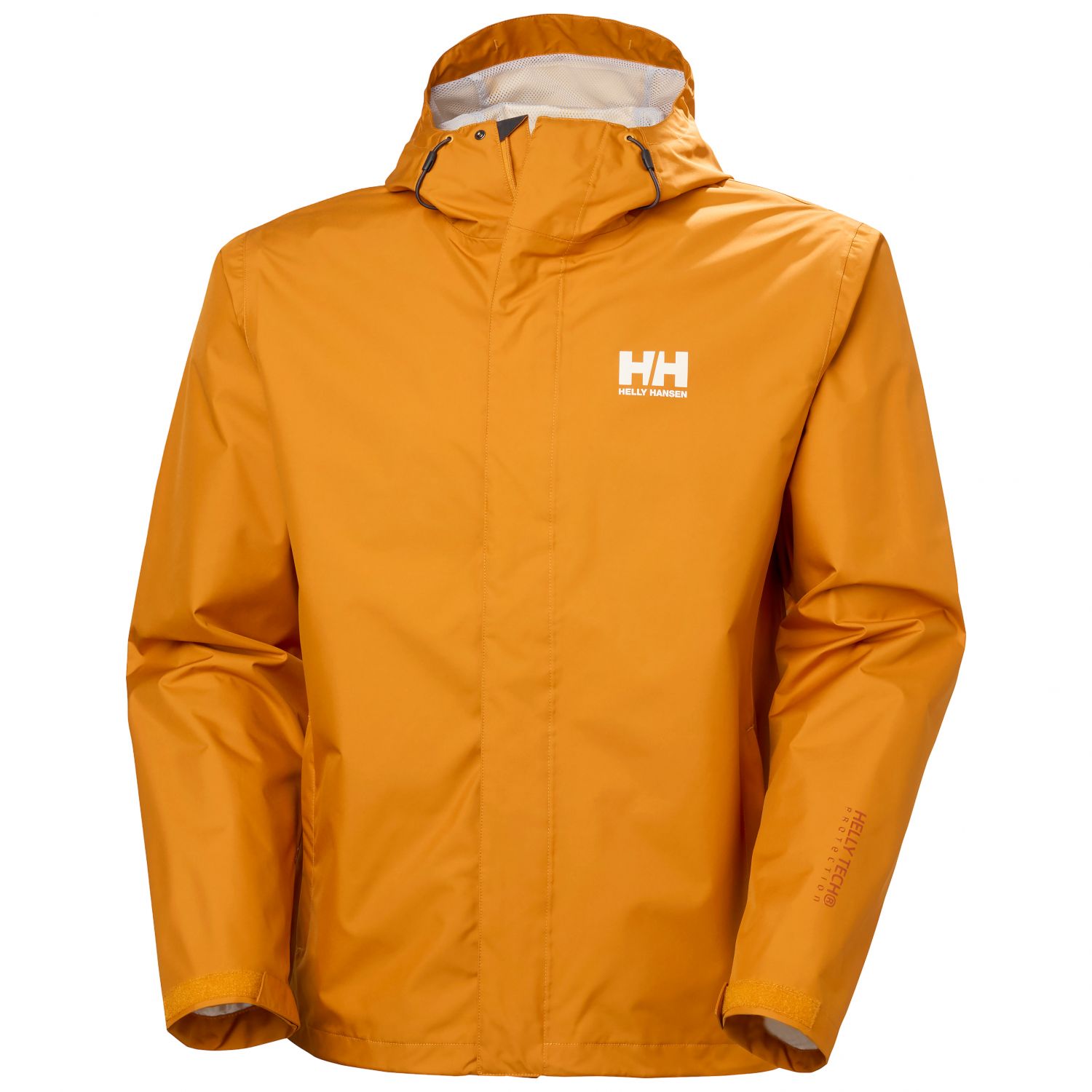 Helly Hansen Seven J, jaqueta impermeável, masculino, amarelo