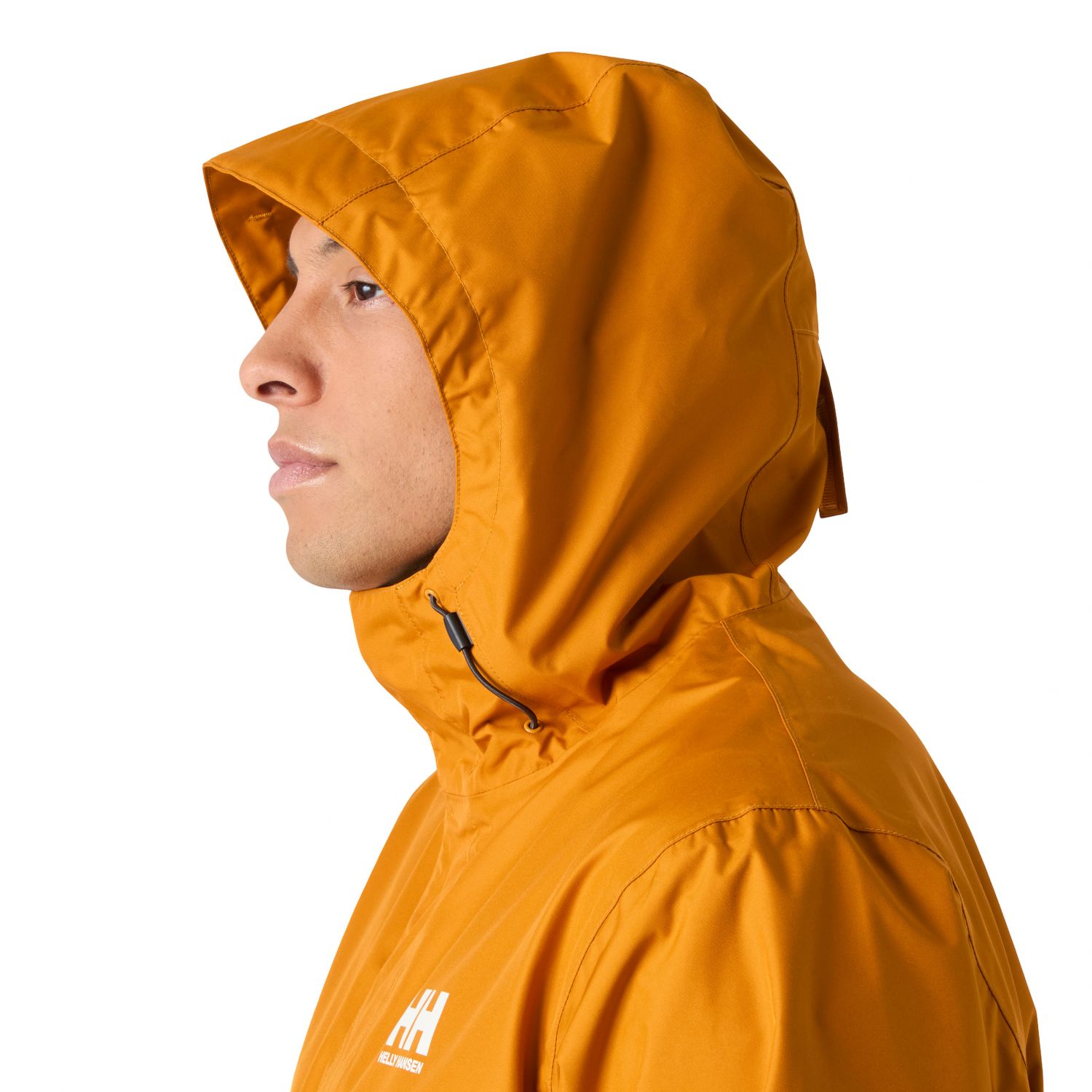 Helly Hansen Seven J, jaqueta impermeável, masculino, amarelo