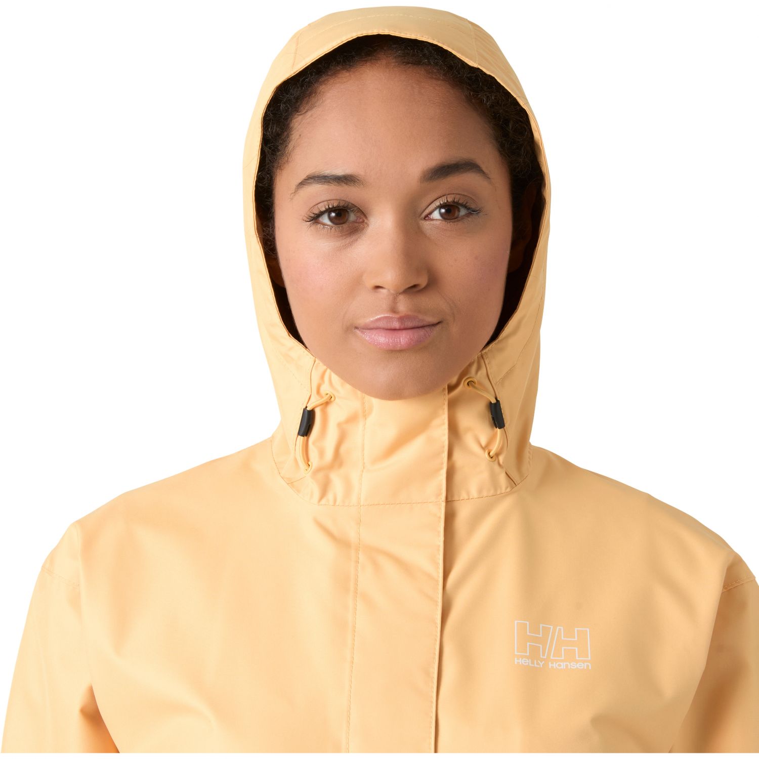 Helly Hansen Seven J, kurtka przeciwdeszczowa, damska, miami peach
