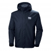 Helly Hansen Seven J, kurtka przeciwdeszczowa, męska, czarna