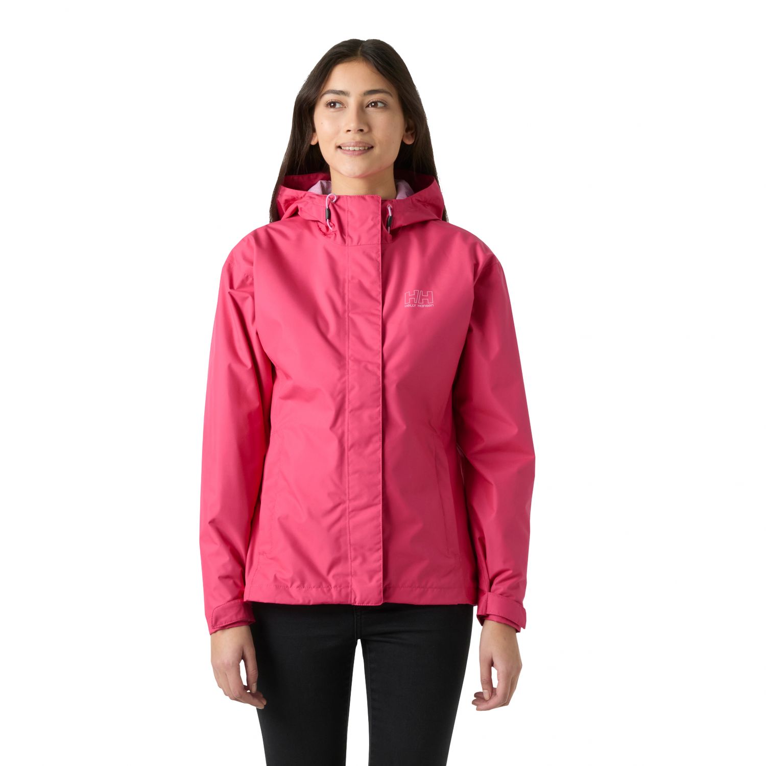 Helly Hansen Seven J, nepremokavá bunda, dámska, pink