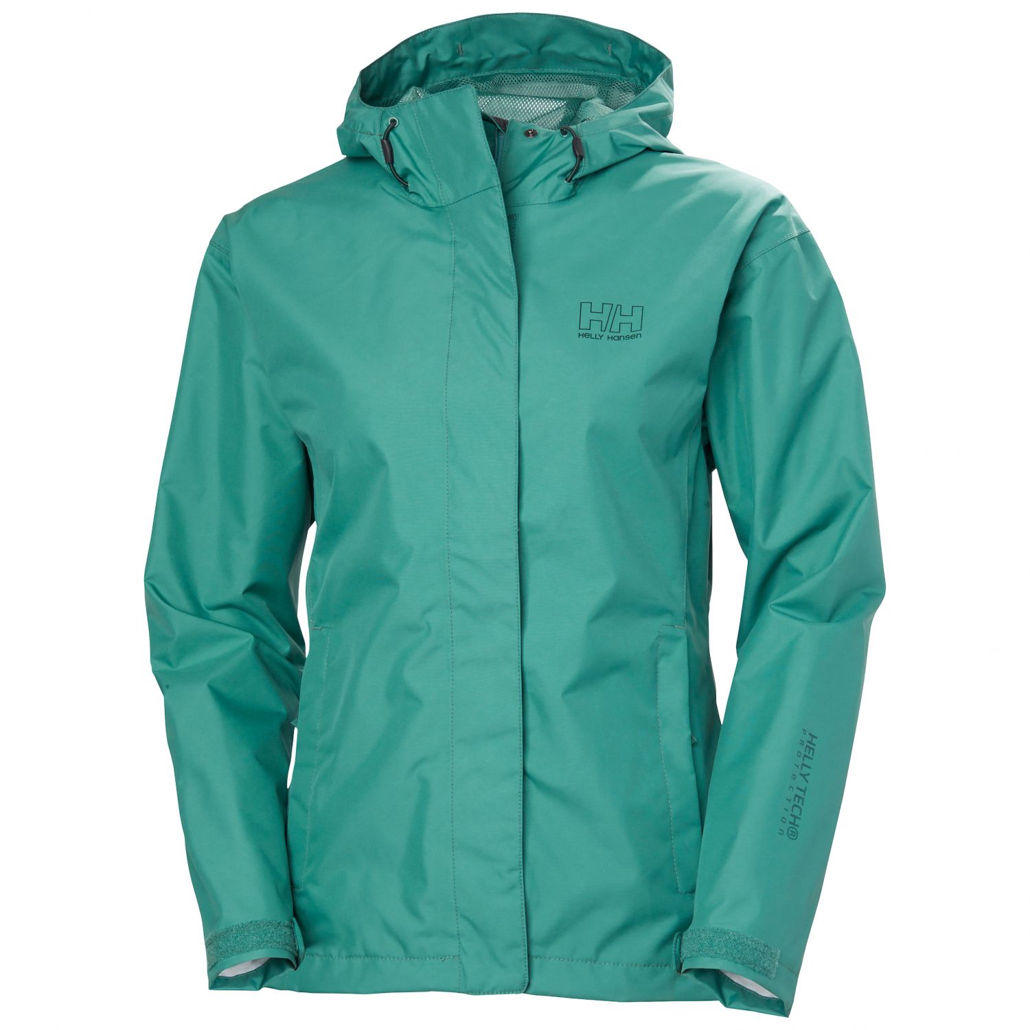 Helly Hansen Seven J, nepromokavá dámska bunda, zelená