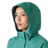 Helly Hansen Seven J, nepromokavá dámska bunda, zelená