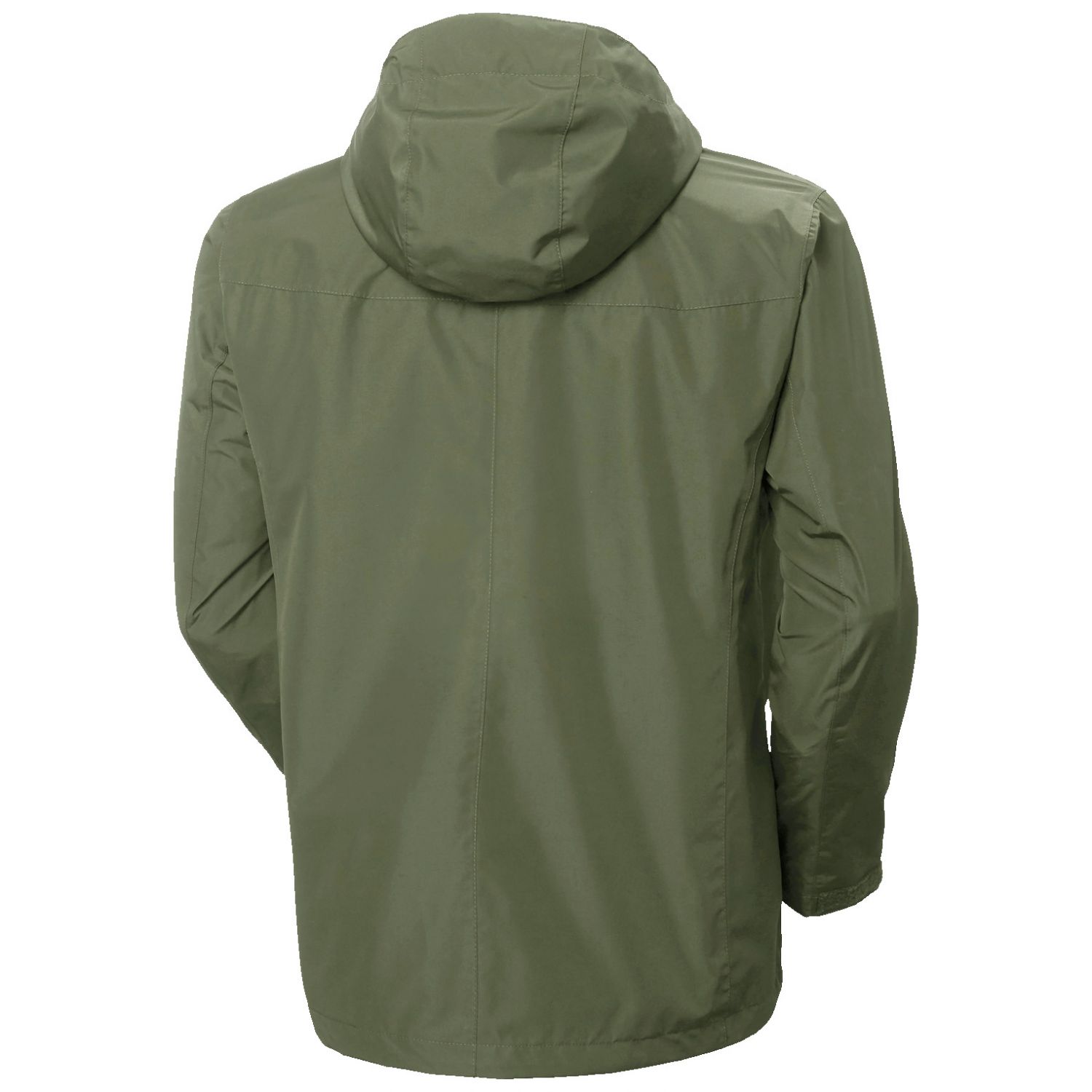 Helly Hansen Seven J Plus, giacca da pioggia, donna, taglie forti, verde