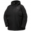 Helly Hansen Seven J Plus, kurtka przeciwdeszczowa, damska, plus size, czarna