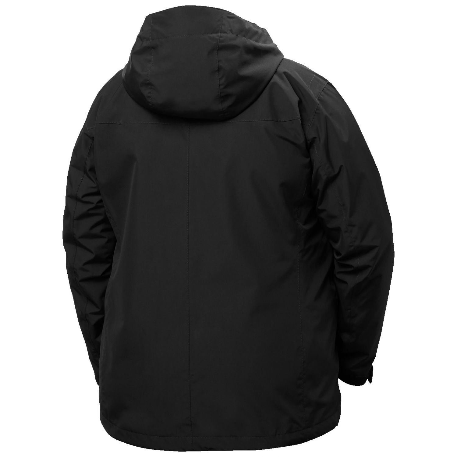 Helly Hansen Seven J Plus, kurtka przeciwdeszczowa, damska, plus size, czarna