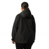 Helly Hansen Seven J Plus, rain jacket, women, plus size, black