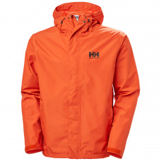 Helly Hansen Seven J, rain jacket, men, orange