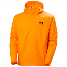 Helly Hansen Seven J, rain jacket, men, papaya