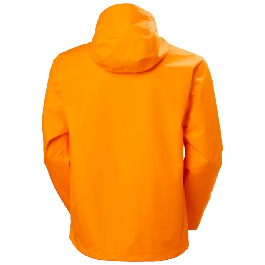 Helly Hansen Seven J, rain jacket, men, papaya