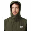 Helly Hansen Seven J, rain jacket, men, utility green