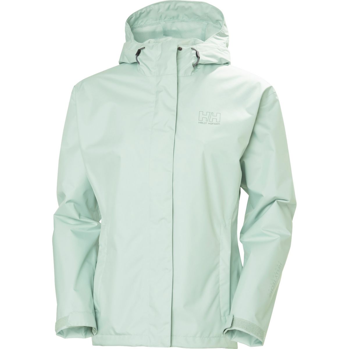 Helly Hansen Seven J, rain jacket, women, green mist