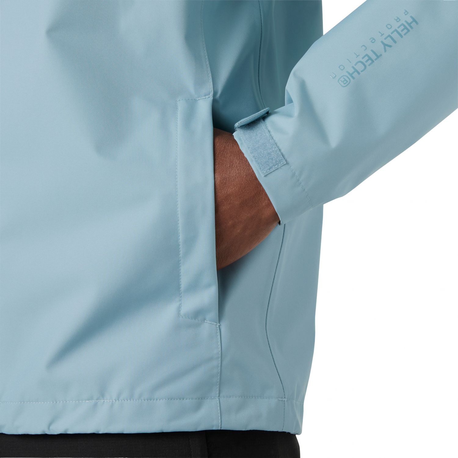 Helly Hansen Seven J, Regnjakke, Herre, WINDY BLUE