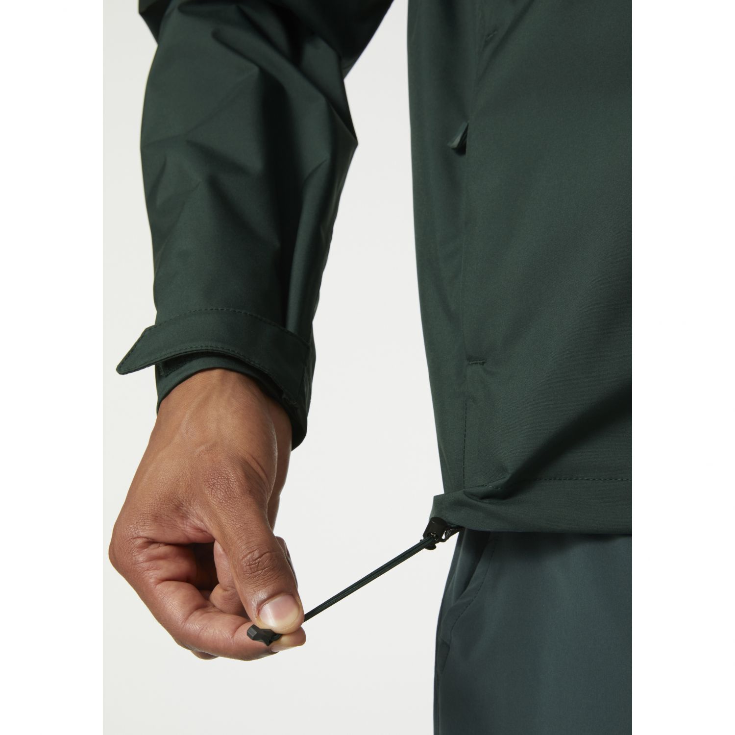 Helly Hansen Sirdal, chubasquero, Hombre, verde oscuro