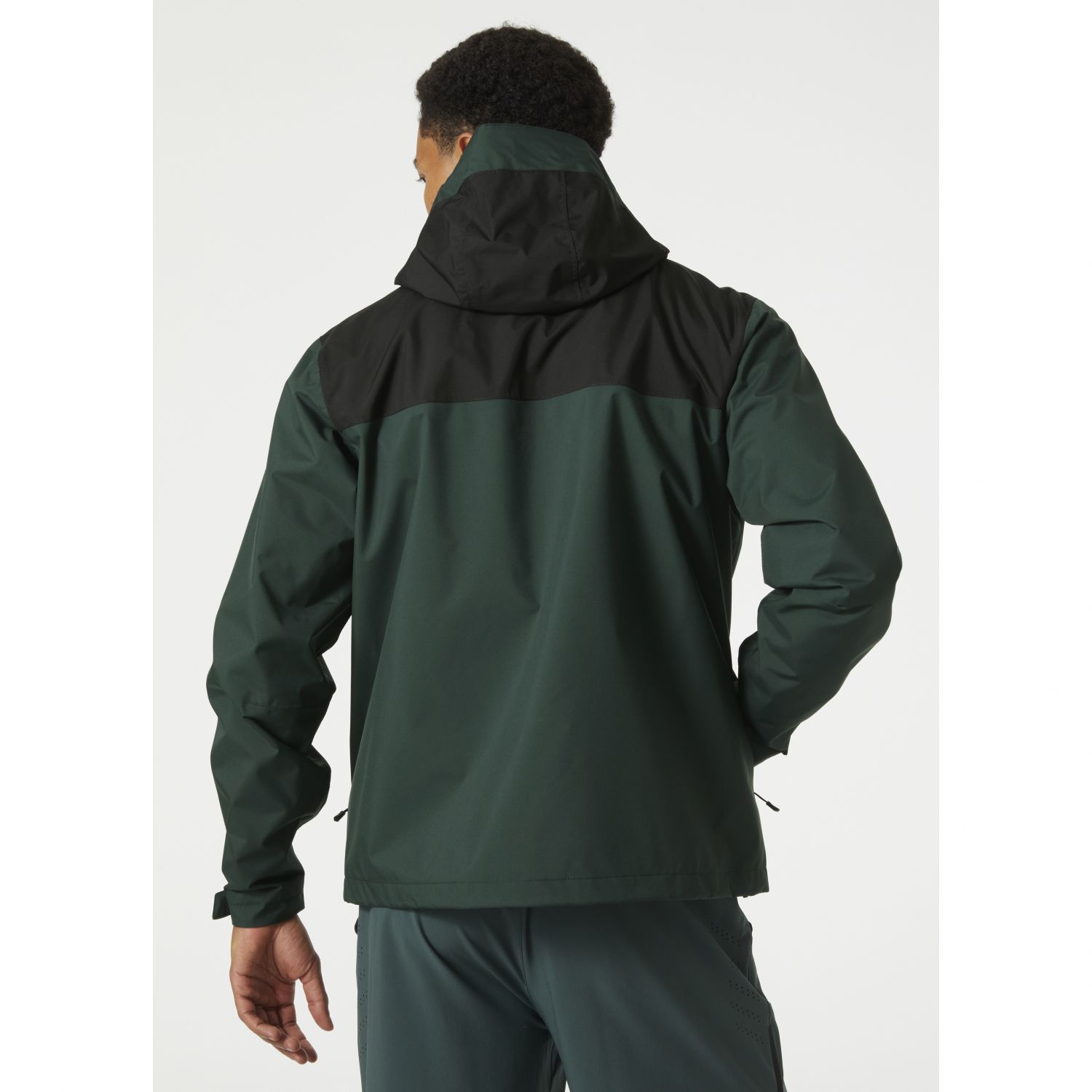 Helly Hansen Sirdal, giacca da pioggia, uomo, verde scuro