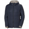 Helly Hansen Sirdal Hooded, dámska páperová bunda, námornícka farba