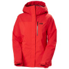 Helly Hansen Snowplay, dámska lyžiarska bunda, červená