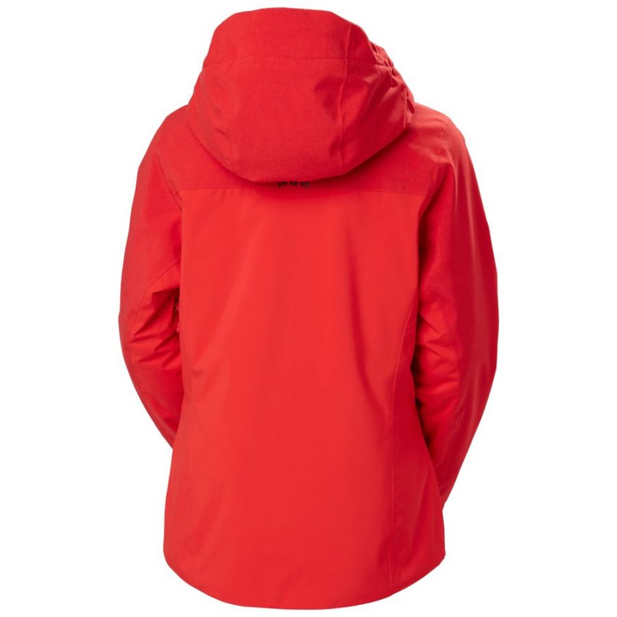 Helly Hansen Snowplay, dámska lyžiarska bunda, červená