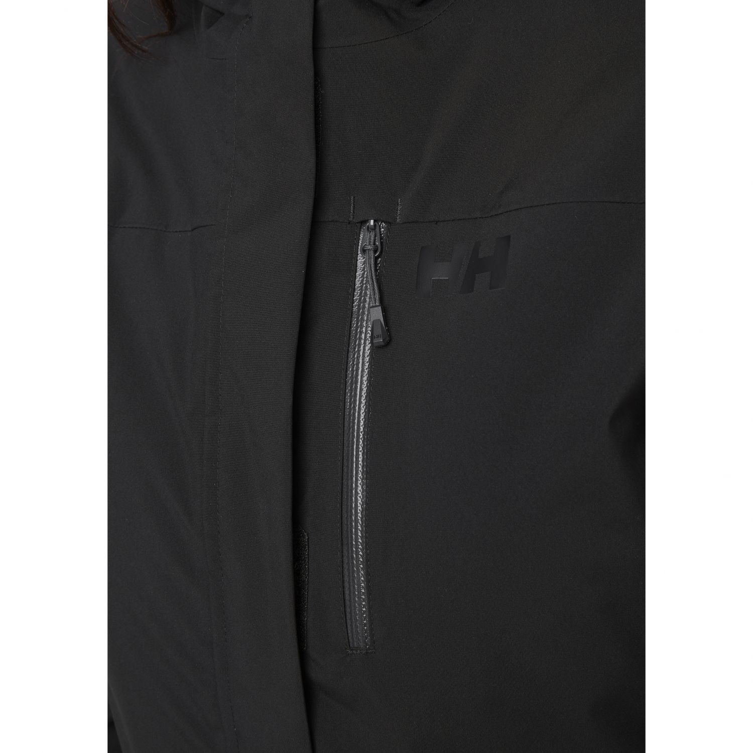 Helly Hansen Snowplay, giacca da sci, donna, nero