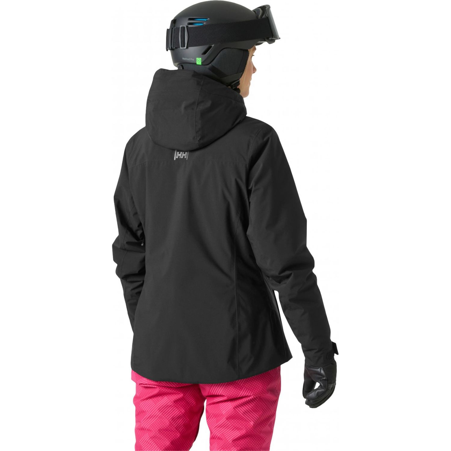 Helly Hansen Snowplay, jaqueta de esqui feminina, preta