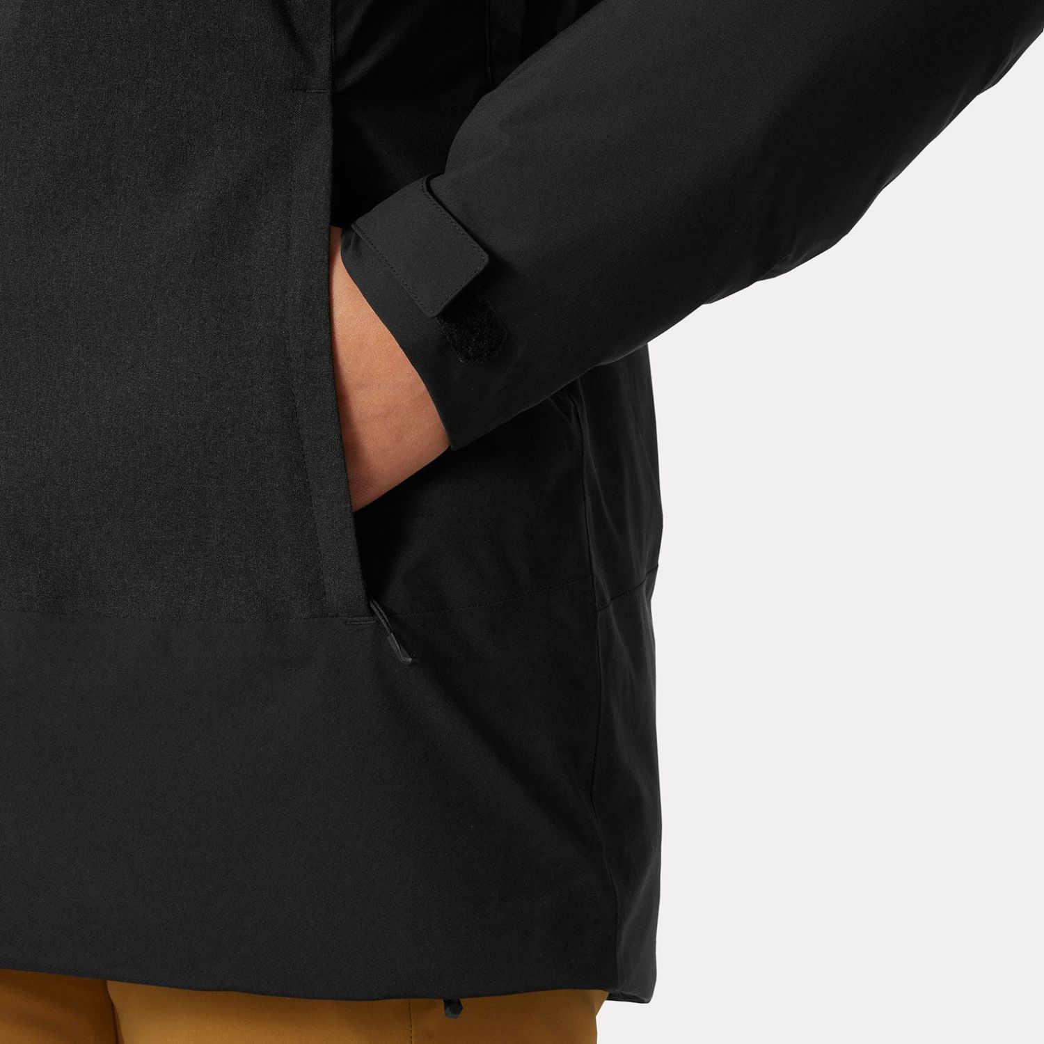 Helly Hansen Snowplay Long Ins, chaqueta de esquí, mujer, negra