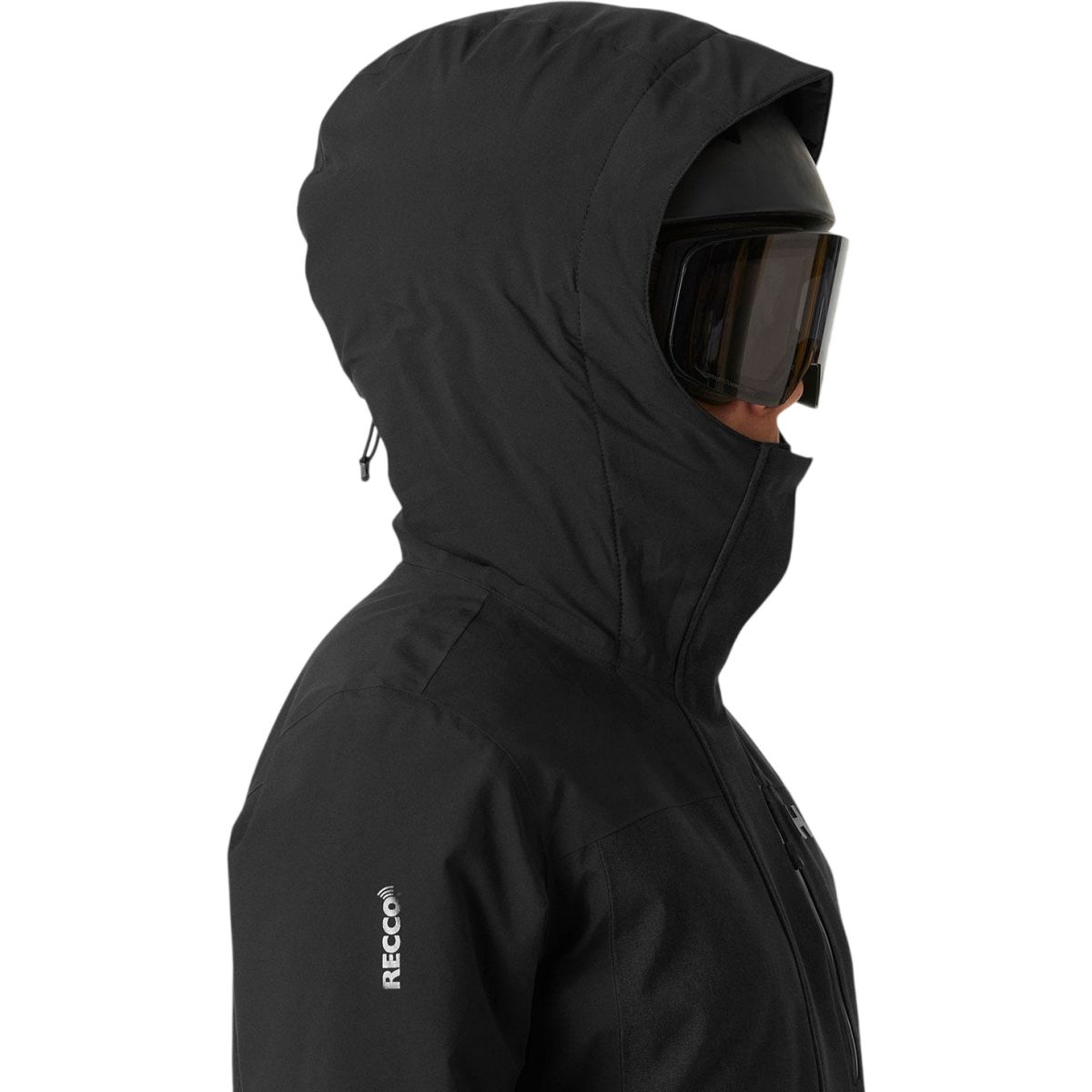 Helly Hansen Snowplay Long Ins lyžiarska bunda, dámska, čierna