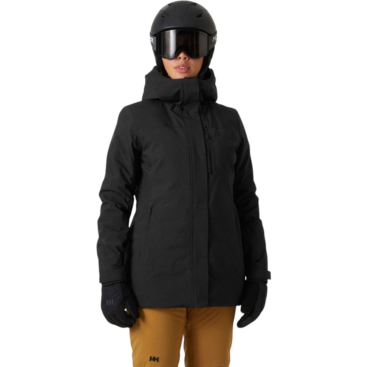 Helly Hansen Snowplay Long Ins, skijakke, dame, sort