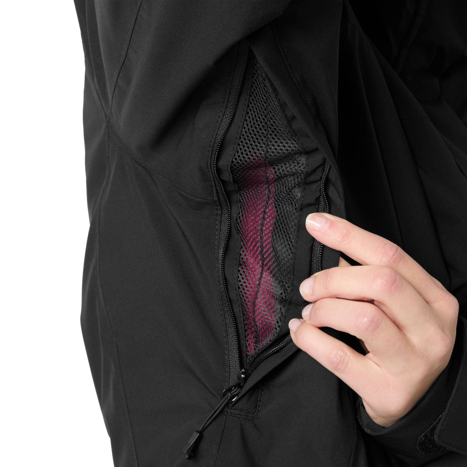 Helly Hansen Snowplay, skijakke, dame, sort