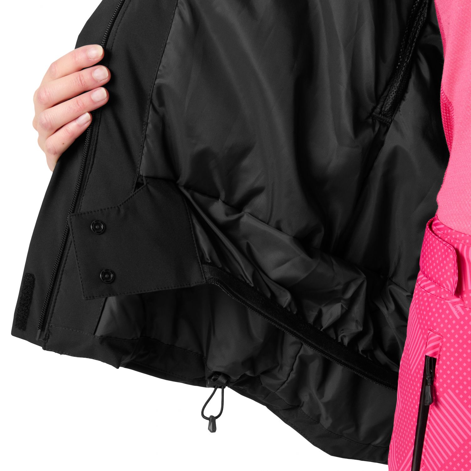 Helly Hansen Snowplay, skijakke, dame, sort