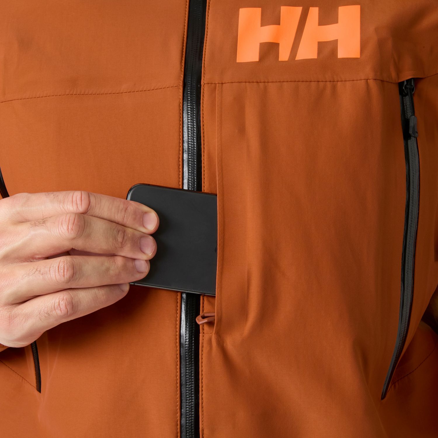 Helly Hansen Sogn 2.0, shell bunda, pánske, hnedá
