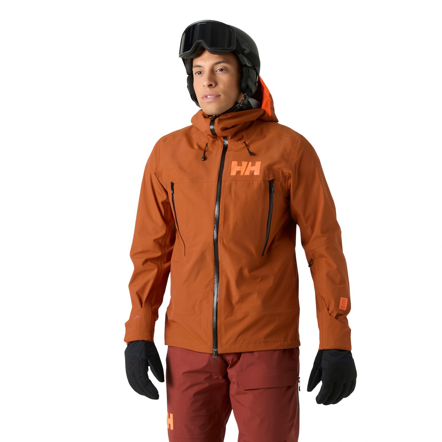 Helly Hansen Sogn 2.0, veste de pluie, homme, brun