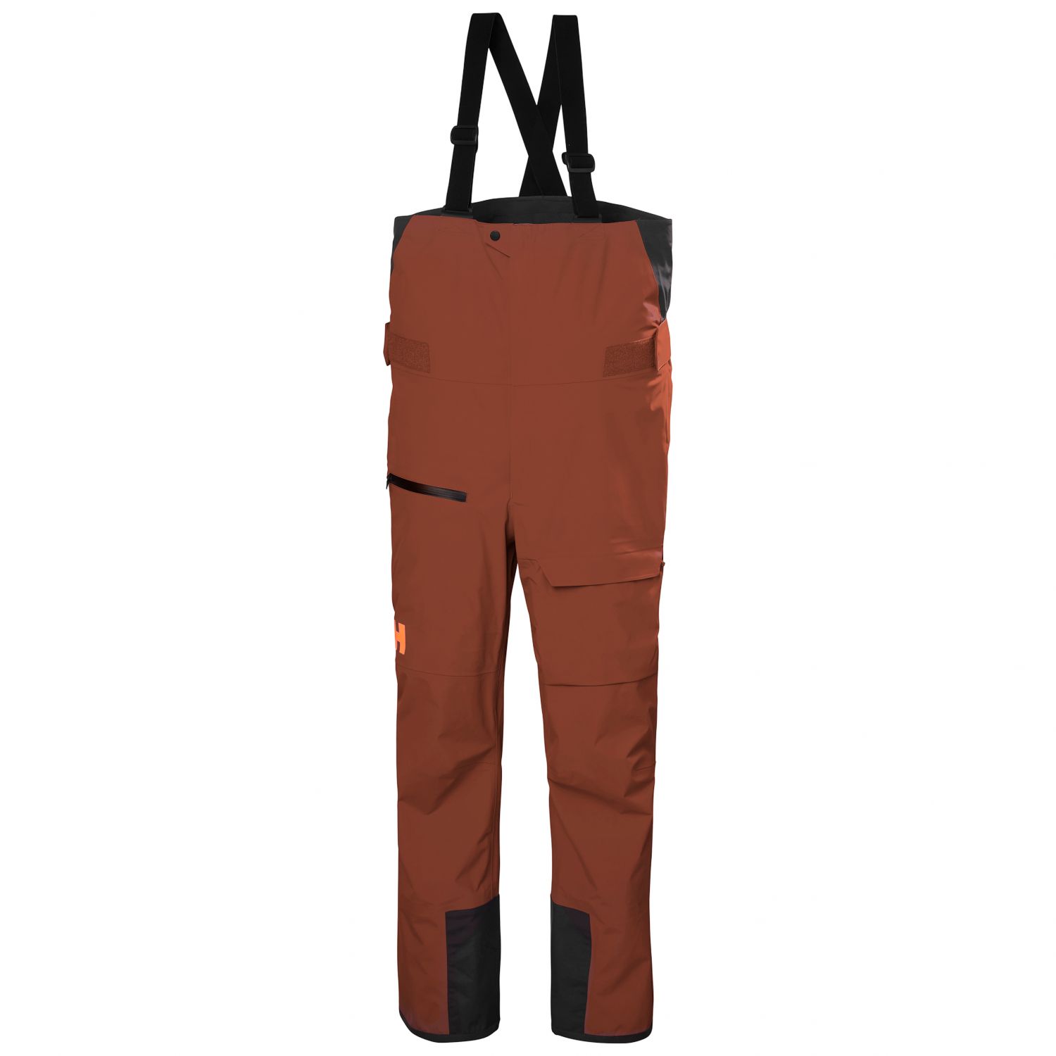 Helly Hansen Sogn Bib 2.0, pantaloni da vela, uomo, marrone