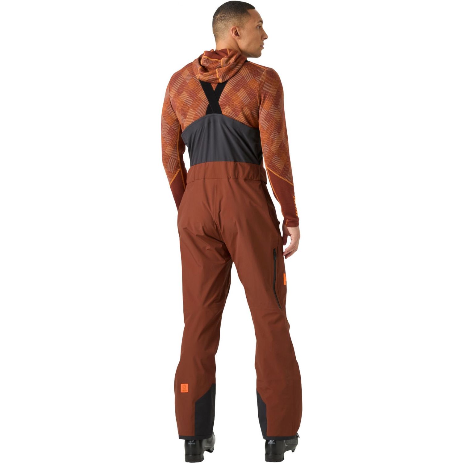 Helly Hansen Sogn Bib 2.0, Skidbyxor, Herr, Brun