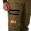 Helly Hansen Sogn Bib Cargo, calças de esqui, masculino, marrom