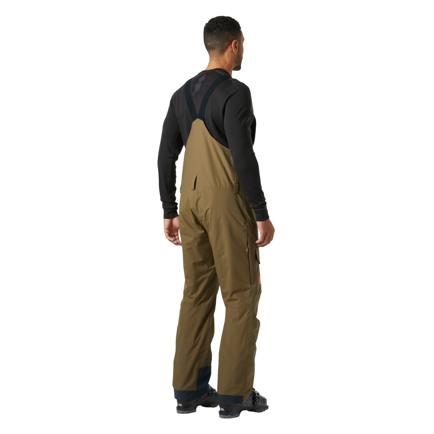 Helly Hansen Sogn Bib Cargo, lyžiarske nohavice, pánske, hnedé