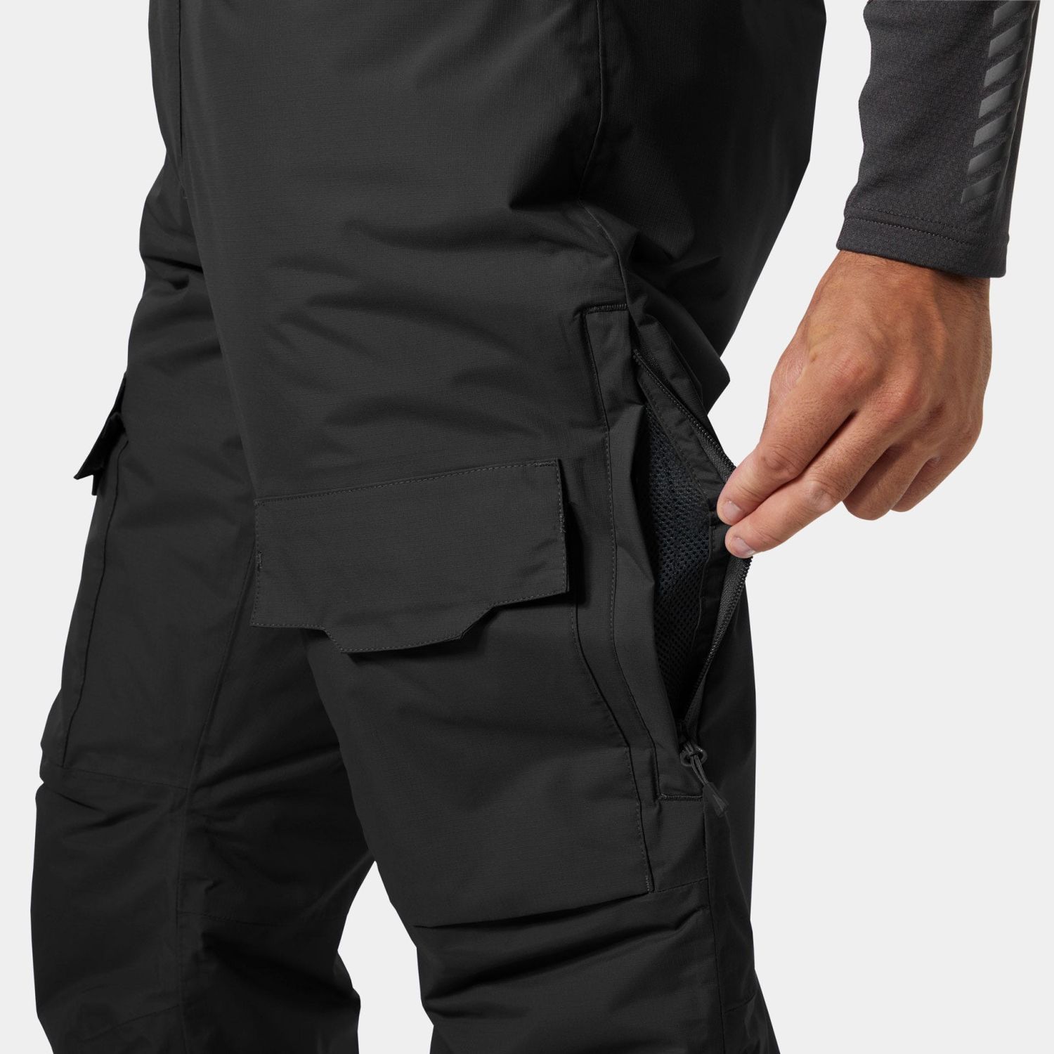 Helly Hansen Sogn Bib Cargo, Skibukser, Herre, Black