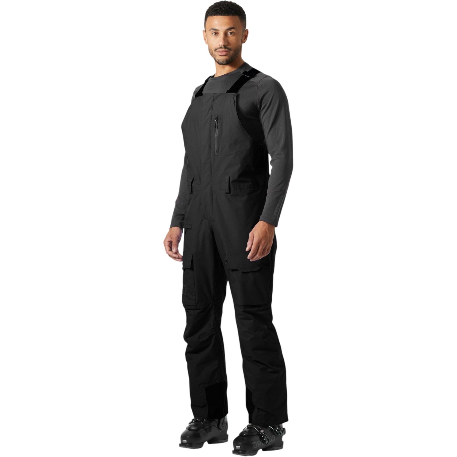 Helly Hansen Sogn Bib Cargo, skibukser, herre, sort
