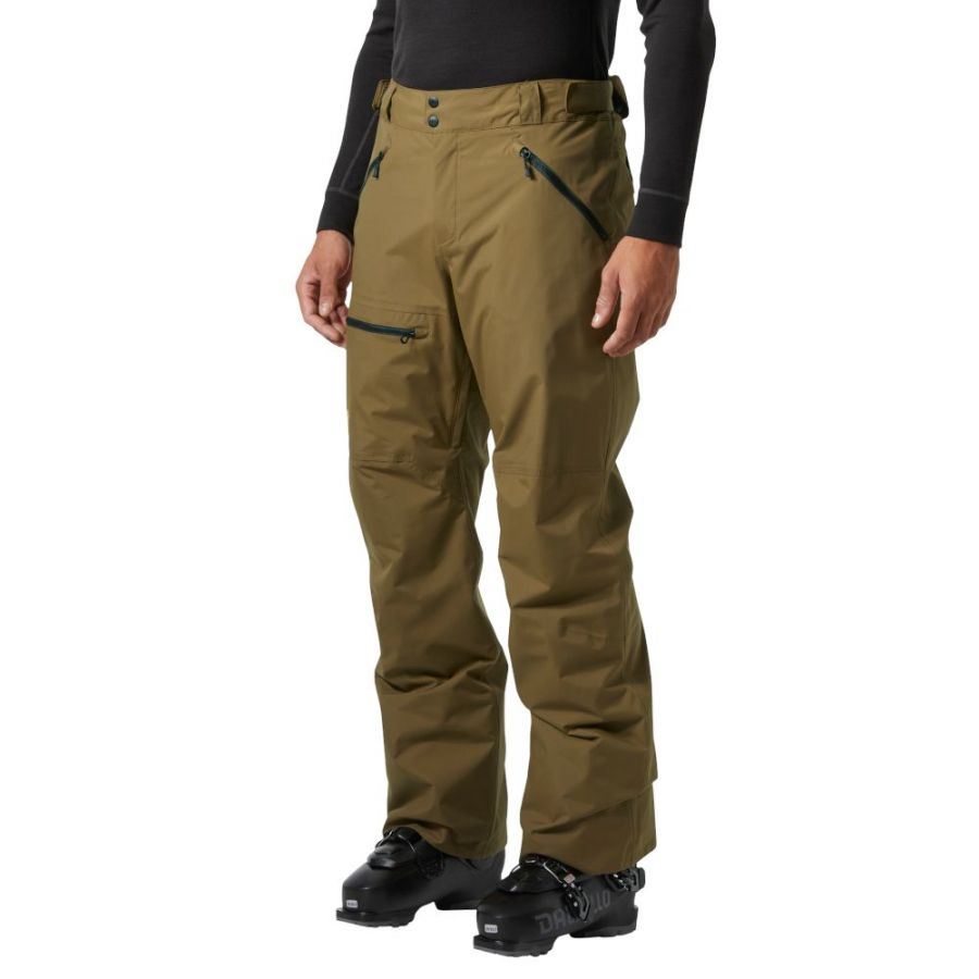 Helly Hansen Sogn Cargo lyžiarske nohavice, pánske, hnedé