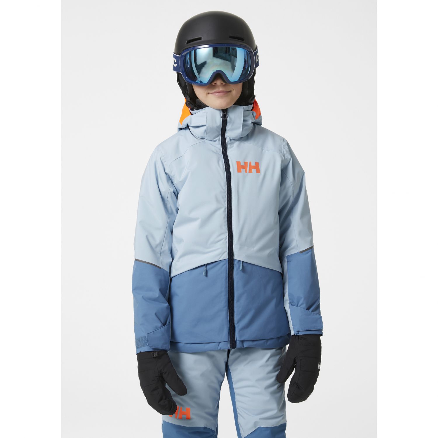 Helly Hansen Stellar, giacca da sci, junior, azzurro