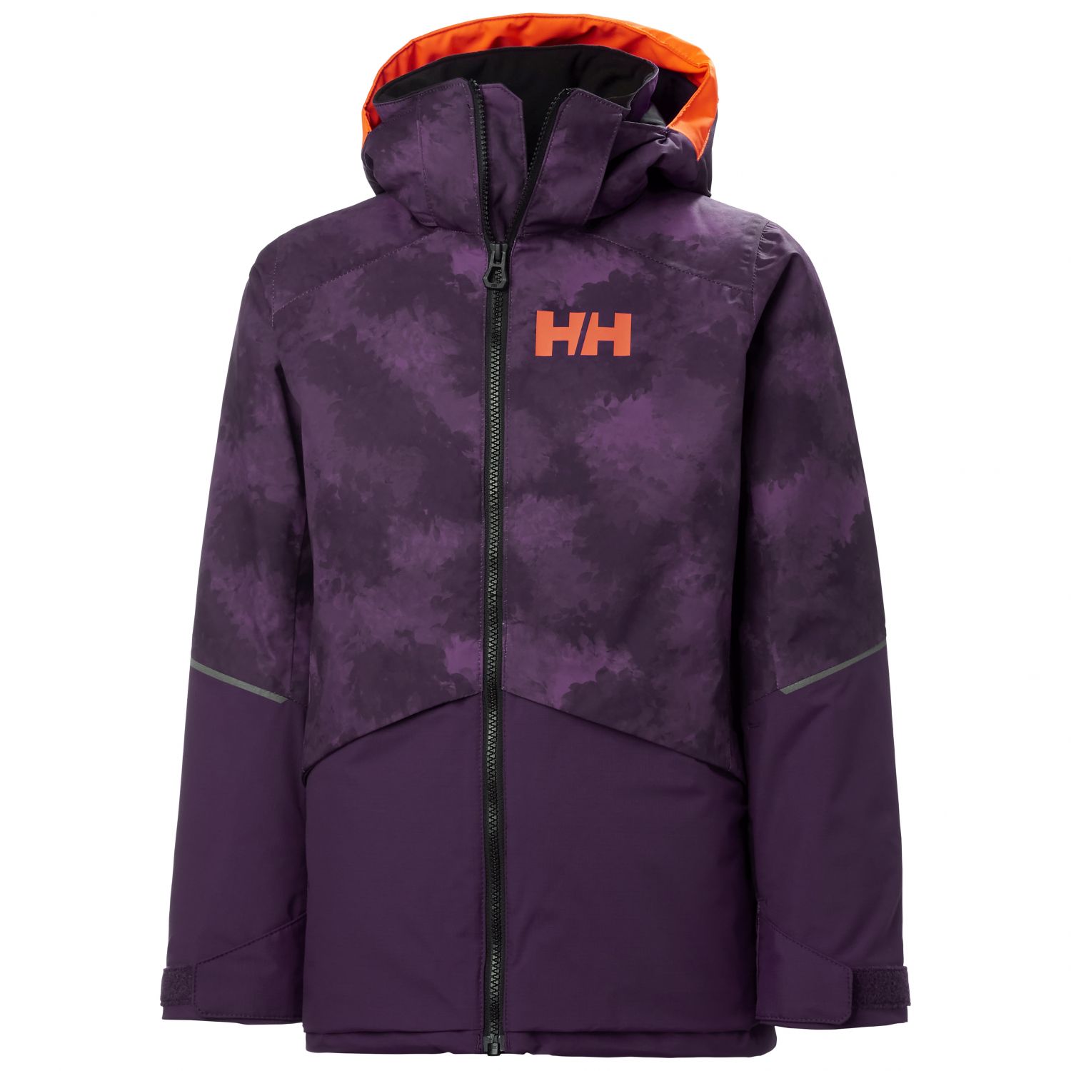 Helly Hansen Stellar, kurtka narciarska, juniorska, fioletowa