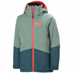 Helly Hansen Stellar, manteau de ski, junior, vert