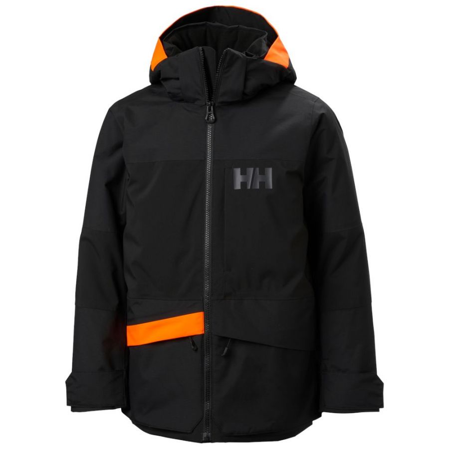 Helly Hansen Summit 2.0, laskettelutakki, junior, musta
