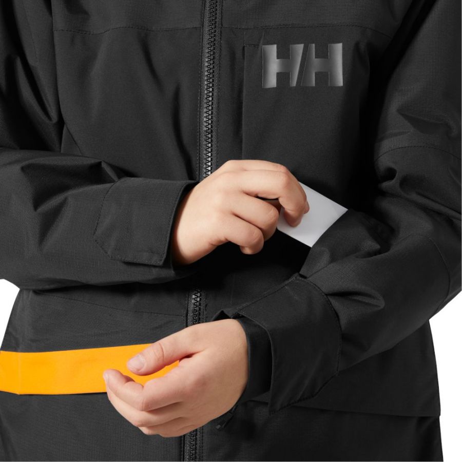 Helly Hansen Summit 2.0, laskettelutakki, junior, musta