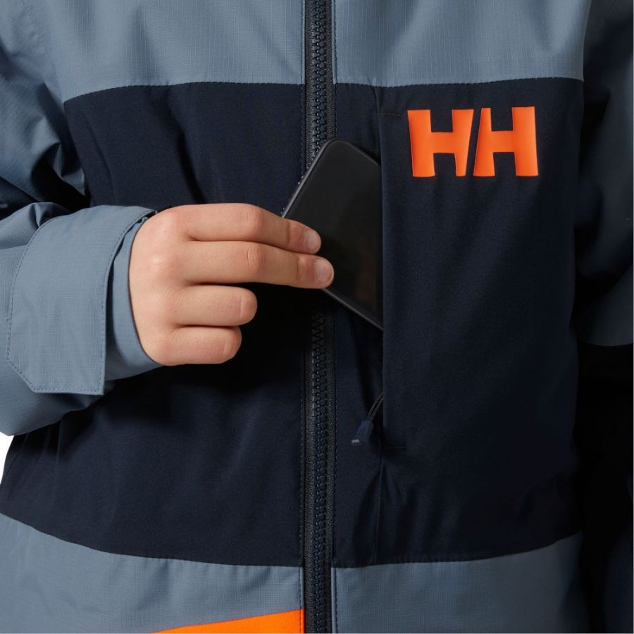 Helly Hansen Summit 2.0, laskettelutakki, junior, navy