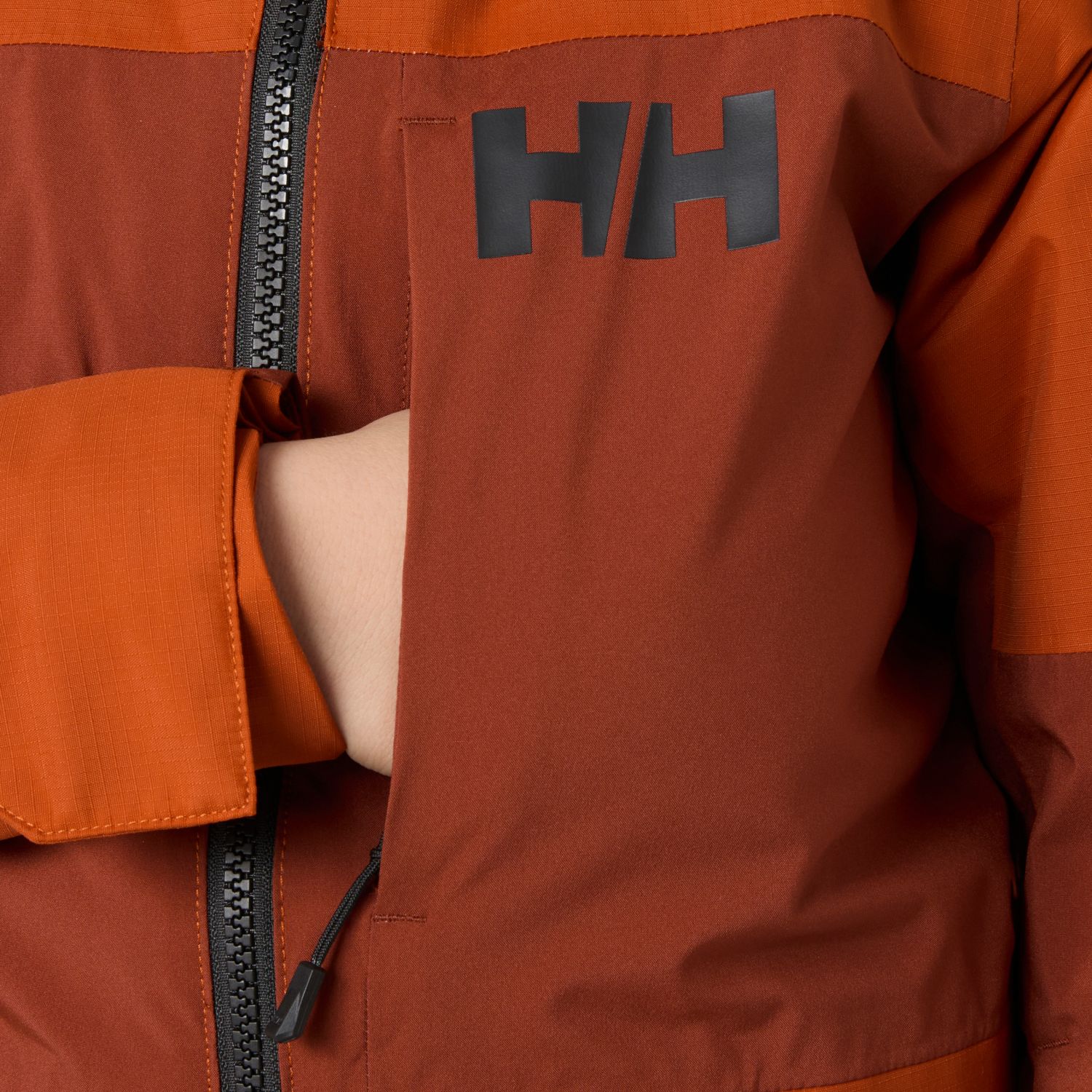 Helly Hansen Summit 2.0, Skijacke, Junior, braun