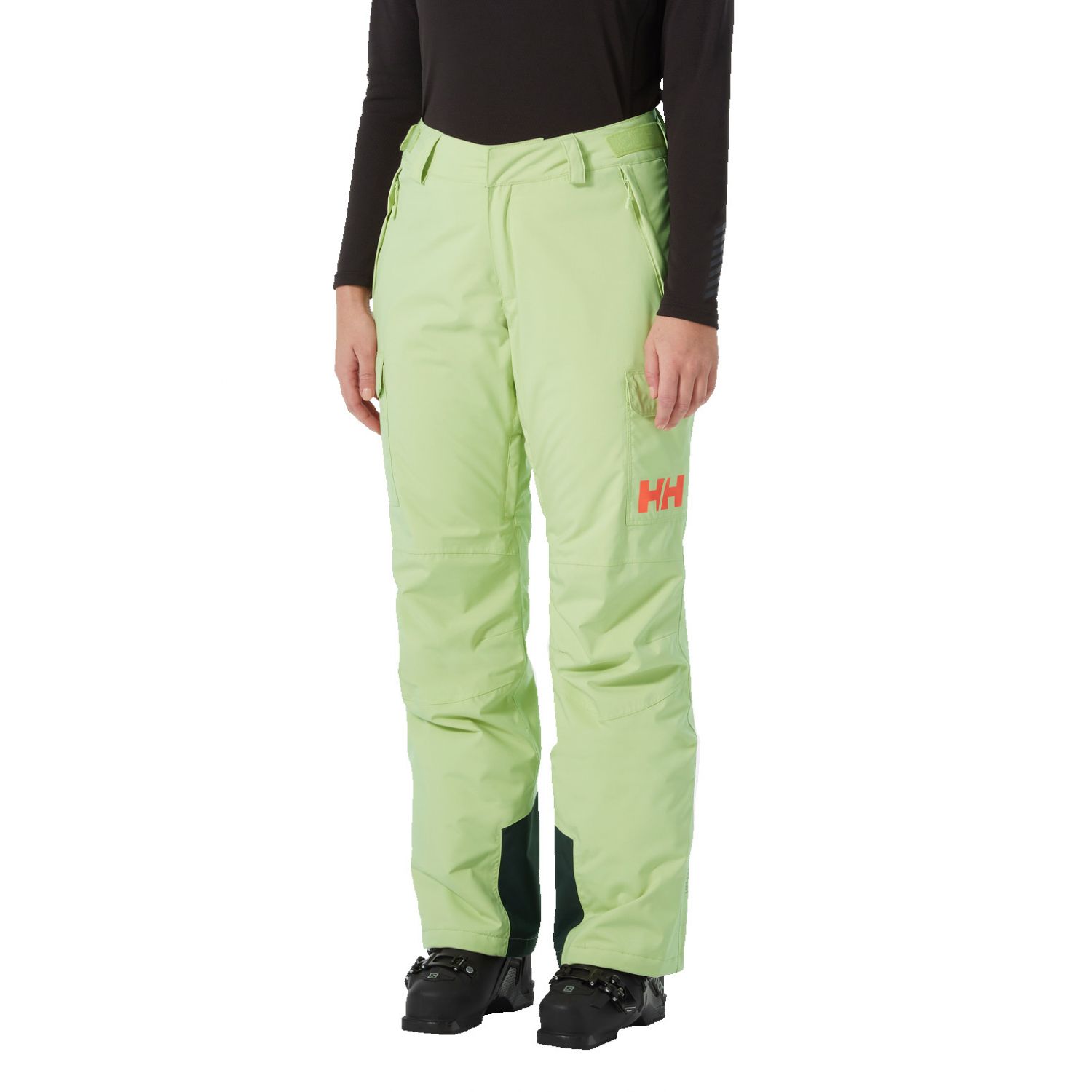 Helly Hansen Switch Cargo Insulated lyžiarske nohavice, dámske, ľadová matcha