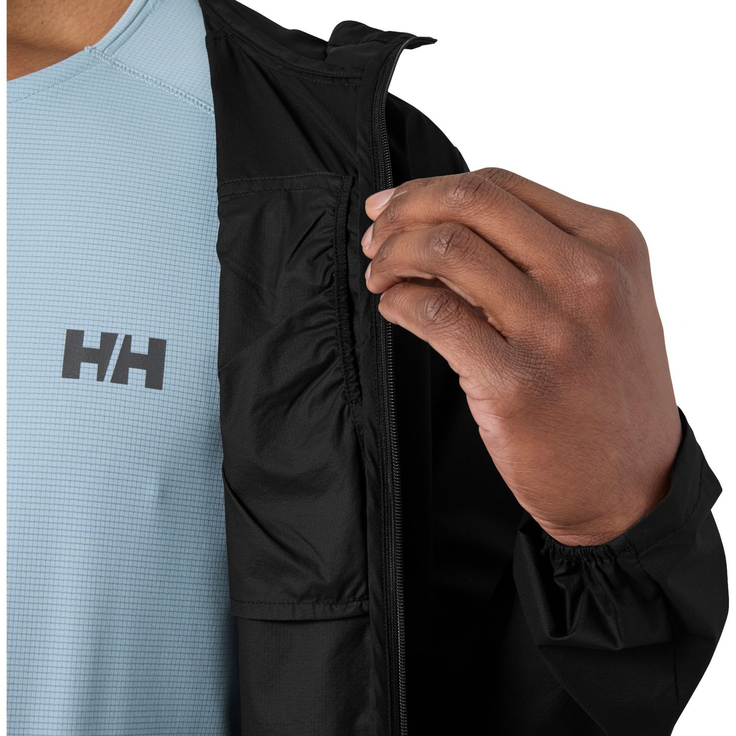 Helly Hansen Trail Windbreaker, Jacke, Herren, schwarz
