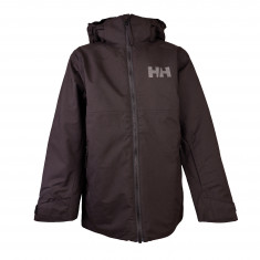 Helly Hansen Traverse, lyžiarska bunda, junior, čierna