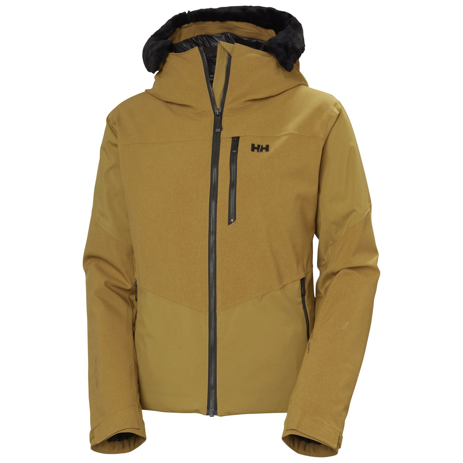 Helly Hansen Valdisere 2.0 lyžiarska bunda, dámska, zlatá