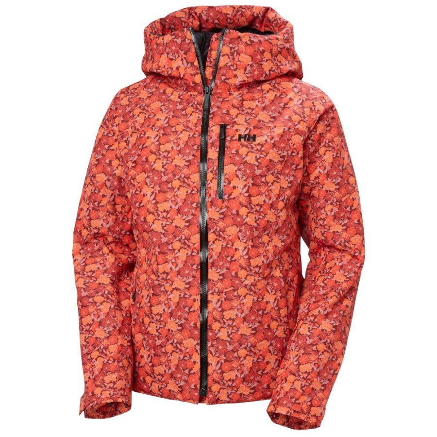 Helly Hansen Valdisere 3.0 lyžiarska bunda, dámska, červená
